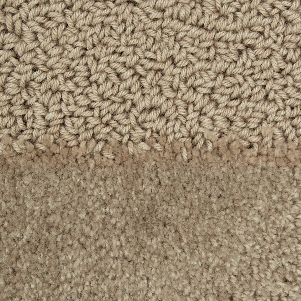 Twinset Cut Rugs 021501 by Brink and Campman in Soft Taupe